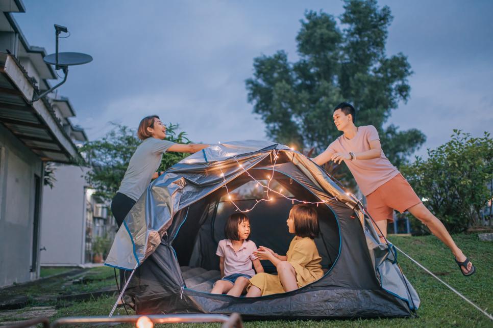 Gear for Backyard Camping with Your Family