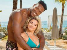 Danielle & Yohan pose together in the Dominican Republic for Love in Paradise, Caribbean Love.