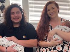 Meet the Sister Wives' couple's newborn twins.