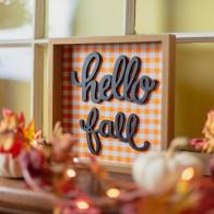 Autumn decor - Hello Fall