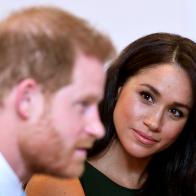 LONDON, ENGLAND - OCTOBER 15: Prince Harry, Duke of Sussex and Meghan, Duchess of Sussex attend the WellChild awards pre-Ceremony reception at Royal Lancaster Hotel on October 15, 2019 in London, England. (Photo by Toby Melville - WPA Pool/Getty Images)