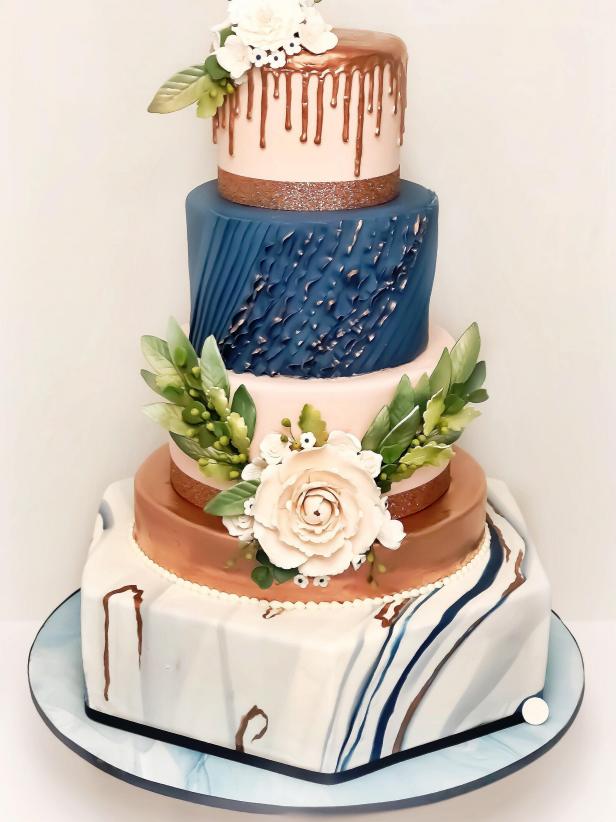 New Wedding  Cake  Trends in 2019  Weddings  TLC com