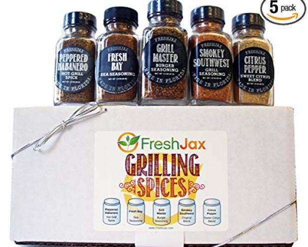 Freshjax Grilling Spice Gift Set, Set of 5