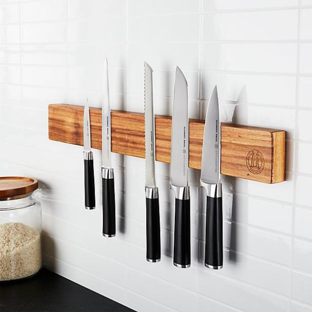 Schmidt Brothers Stainless Steel 10-Piece Knife Block Set + Reviews | Crate  & Barrel