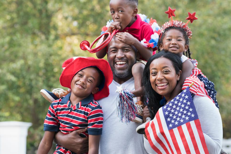 Dress Your Entire Family in Red, White and Blue This Fourth of July