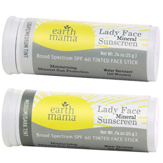 earth mama tinted sunscreen