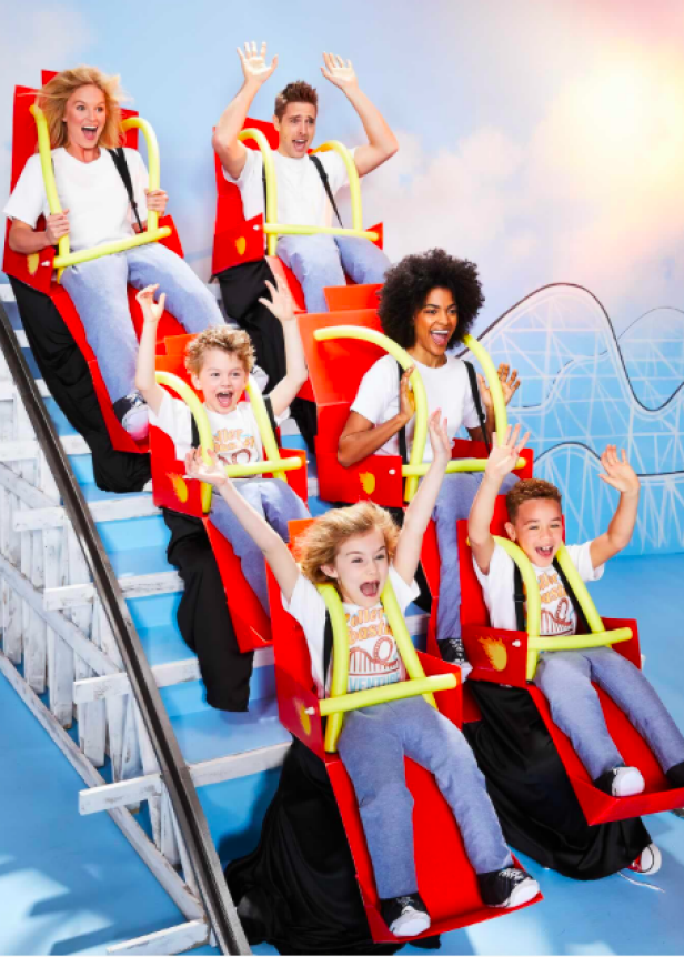 Hilarious Group Roller Coaster Costume