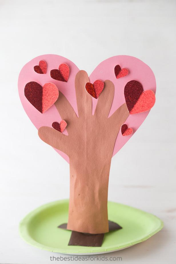 Easy & Quick Valentines Crafts For Children {Kids Craft} - Whimsical  Mumblings