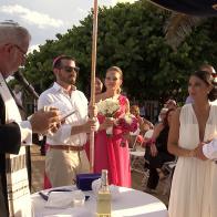 Loren and Alexei wedding in a traditional Jewish ceremony.