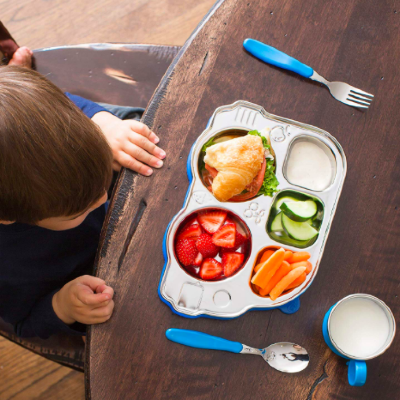 Plate separators for fussy eaters: This invention divides your