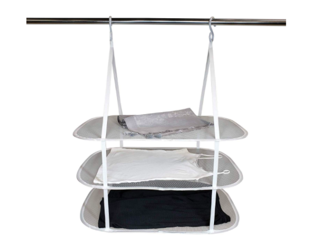 This drying rack for clothes makes laundry day easier