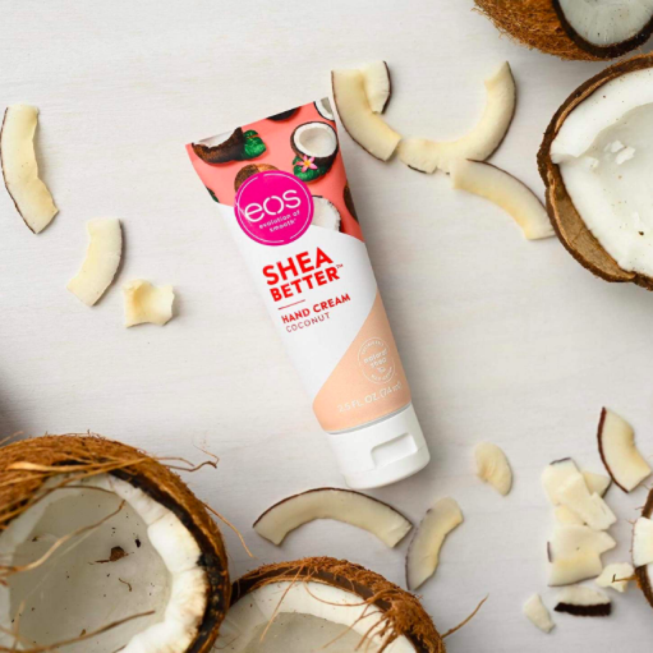 Lovea Hydrating Hand Cream With Coconut Oil White 75mlFree