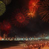 New year commemoration in Rio de Janeiro