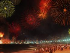 New year commemoration in Rio de Janeiro