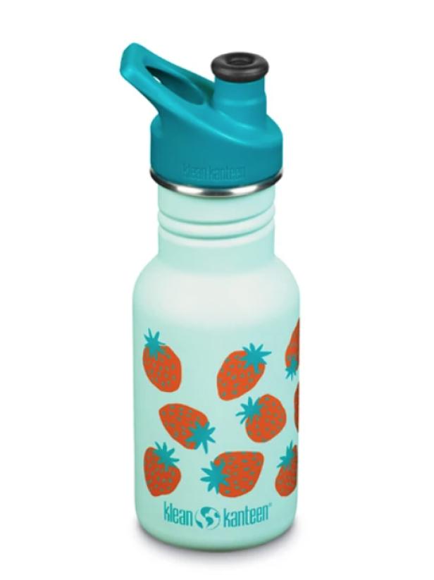 Kids Water Bottle with Straw for School Leak Proof Toddler Water Bottle for Boys & Girls, Size: 8, Green
