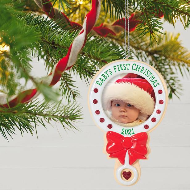 Baby's First Christmas Handprint Ornament Kit
