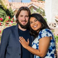 Colt and Vanessa, from TLC’s 90 Day Fiancé: The Single Life, pose together at home in Las Vegas.