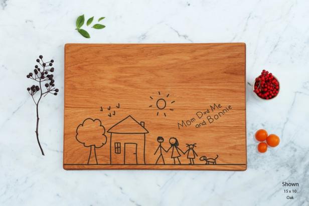 Personalized gifts, turn children's artwork into gifts