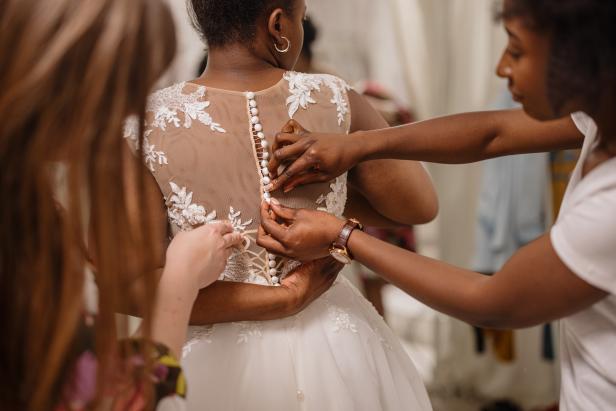 How Do You Go to the Bathroom In Your Wedding Dress?