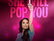 As seen on TLC’s Dr. Pimple Popper, Dr. Sandra Lee poses for the camera in various movie poster poses.
