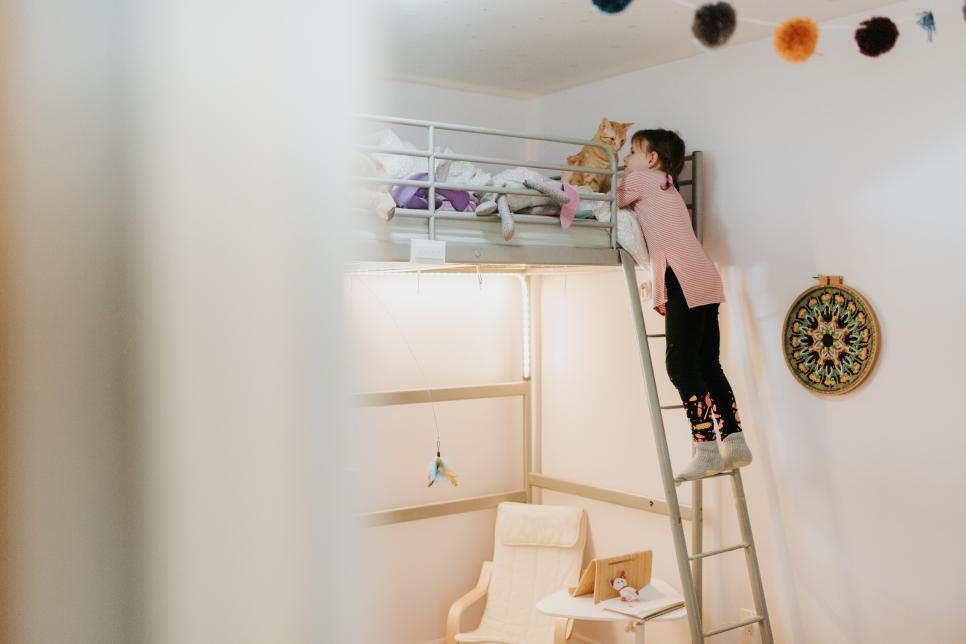 Elevate Your Kid's Room with a Lofted Bed