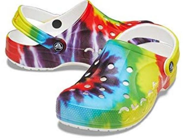 Hippie Tie Dye Buffalo Bills Crocs Clog Shoes - Discover Comfort And Style  Clog Shoes With Funny Crocs