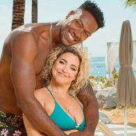 Danielle & Yohan pose together in the Dominican Republic for Love in Paradise, Caribbean Love.