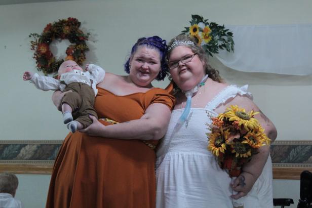 Tammy Slaton s Wedding Day Photos 1000 lb Sisters TLC