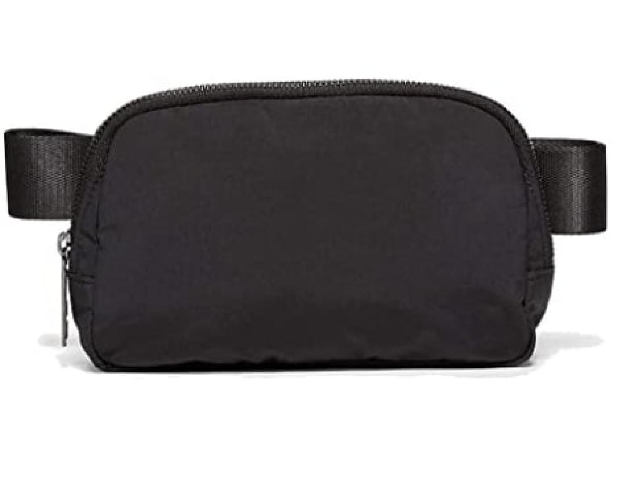 dark grey lululemon belt bag lululemon Everywhere Wordmark Crossbody Belt Bag 1L main image 1