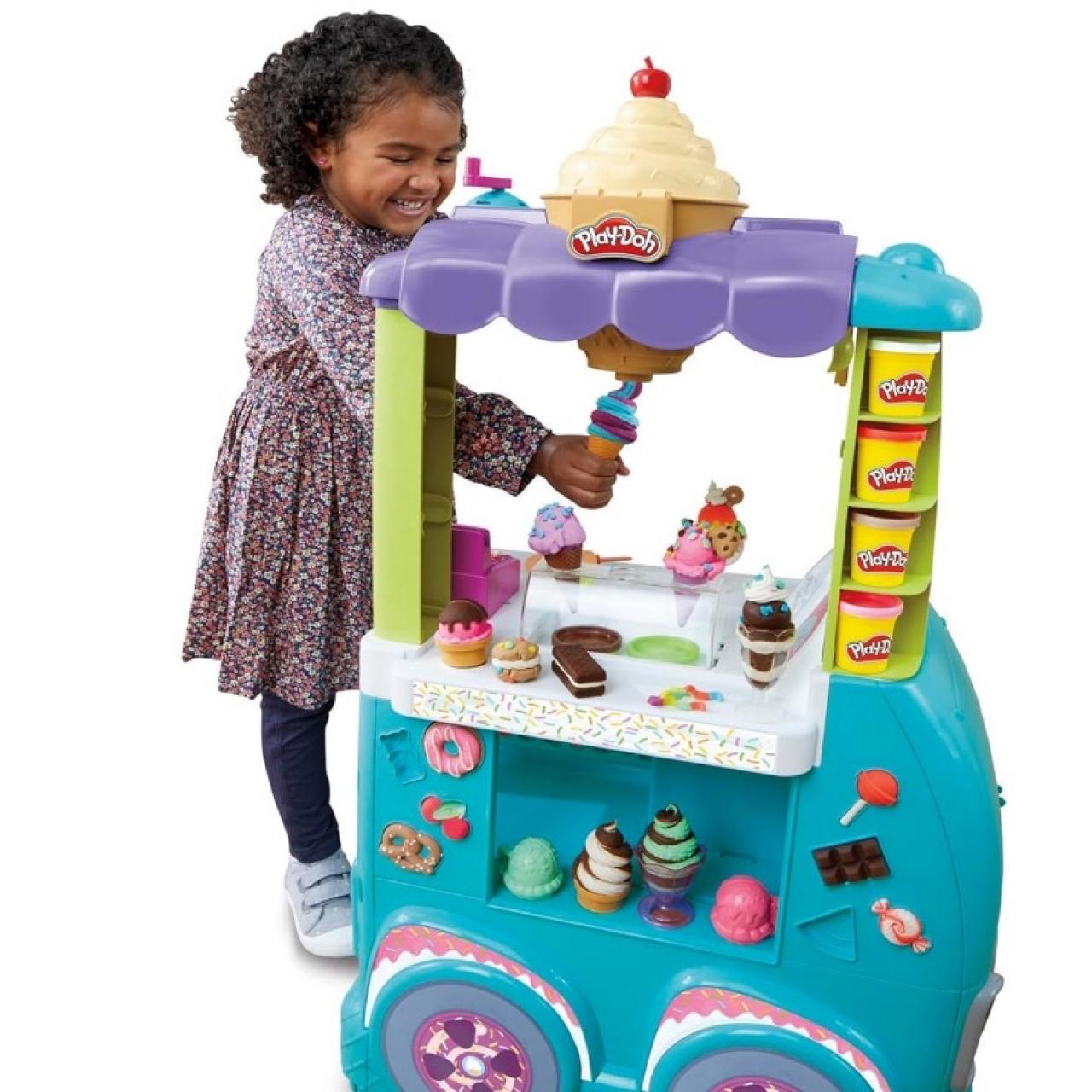 deAO Ice Cream Toy Play Store for Kids, Cash Register Toy Ice