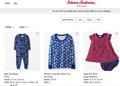 Hanna Andersson's New 'Hanna Me Downs' Service for Selling Your Children's  Old Clothes, Stuff We Love