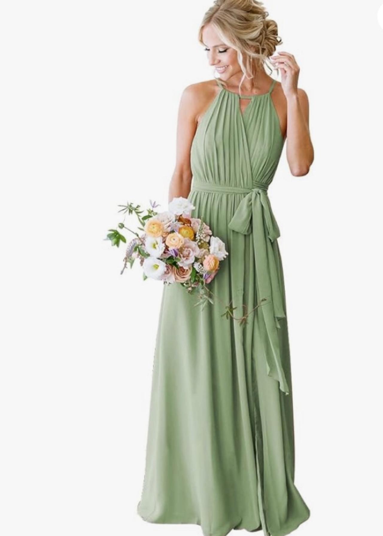 Mint green bridesmaid 2024 dresses under $50