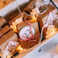 Christmas Advent Calendar, craft gift boxes