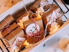 Christmas Advent Calendar, craft gift boxes