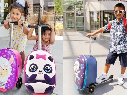 This Kids’ Suitcase Doubles as a Scooter — And It Changed the Way My Family Travels