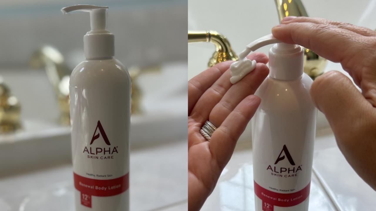 Alpha Skin Care Revitalizing Body Lotion Review 2024 | TLC.com