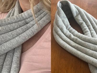 Could This Weighted & Heated Neck Wrap Lead to Better Sleep When Traveling?