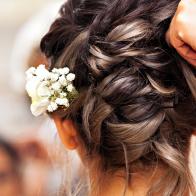 Beautiful Bride Getting Ready for the happiest day of her life.