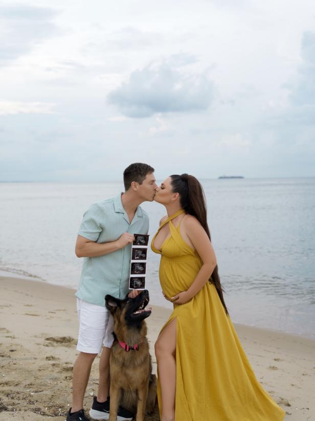 Inside the Couple's Maternity Shoot