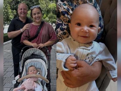 The Cutest Photos of David & Annie's Daughter Minthira