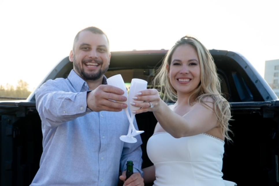 Cheers to These Fiances!