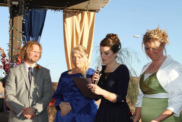 Sister Wives Commitment Ceremony Photos Sister Wives TLC