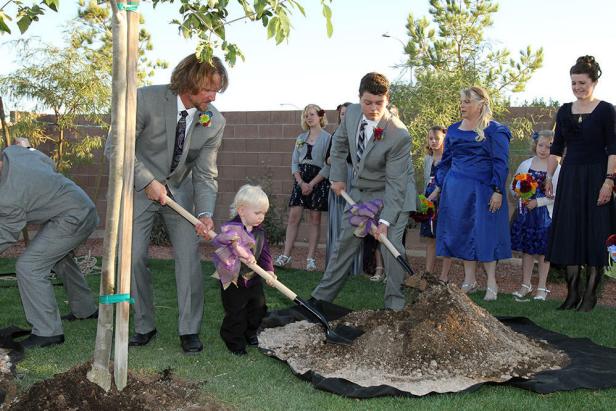 commitment ceremony dresses