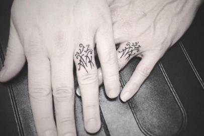 18 Wedding Ring Tattoos For Couples That Convey Their Love