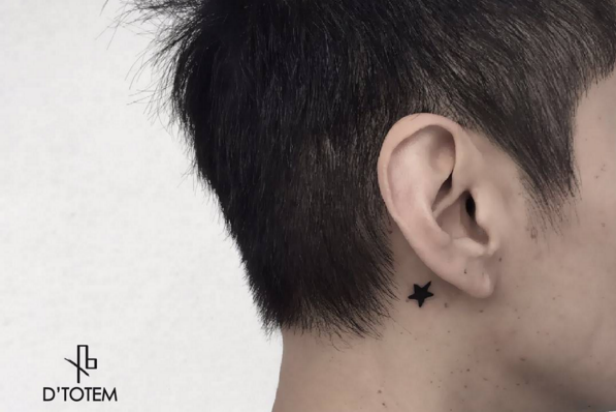 21 Insanely Creative Behind-the-Ear Tattoos