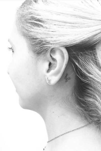 21 Insanely Creative Behind The Ear Tattoos Stuff We Love Tlc Com