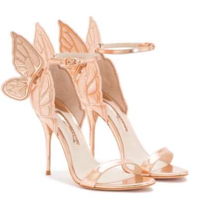 neutral wedding shoes