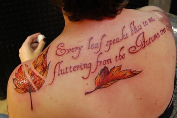 28 Autumn Tattoos You Will Fall For
