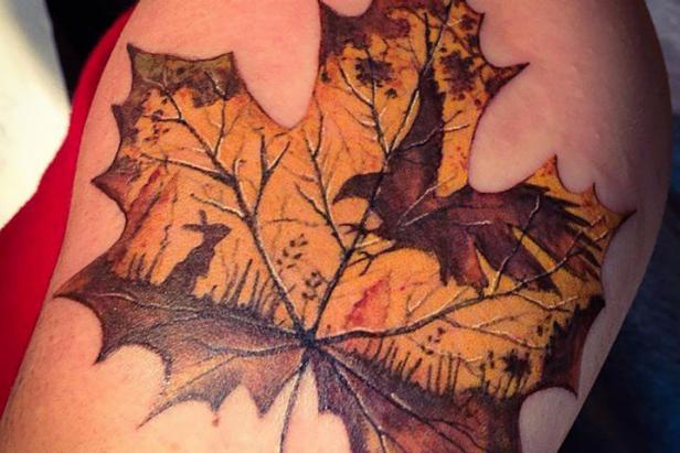 28 Autumn Tattoos You Will Fall For