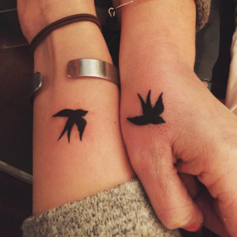 Friendship tattoos best tattoo ideas for you and your bff  Legitng